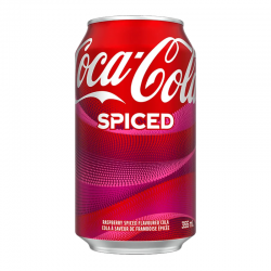 Coca Cola Spiced Raspberry Flavour Coke Cans 355ml