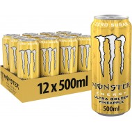 Monster Ultra Gold Pineapple 500ml(Best Before:30/06/2025)