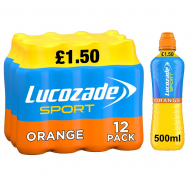 Lucozade Sports Orange £1.50 500ml