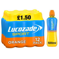 Lucozade Sports Orange £1.50 500ml