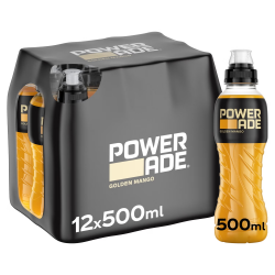 Powerade Golden mango 12x500ml