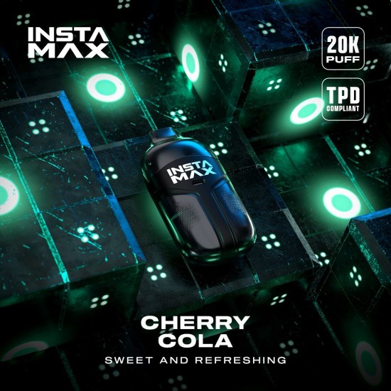 Insta Max 20K Puff Disposable Kit (Cherry-Cola)