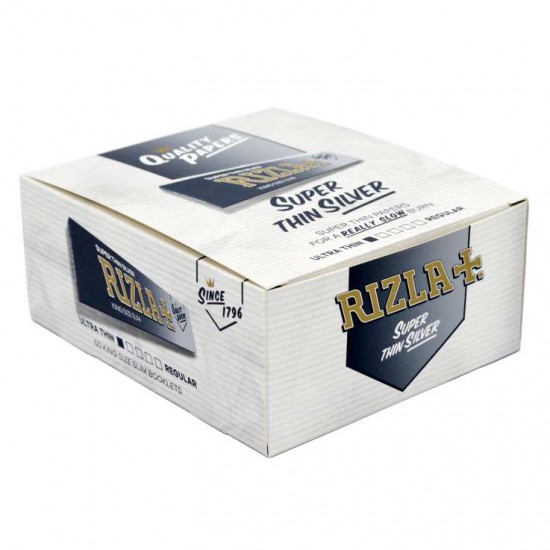 Rizla Silver King size Slim 50Pks