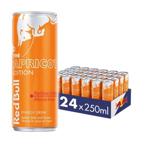 Red Bull The Apricot Edition(Apricot-Strawberry) 250ml x 12