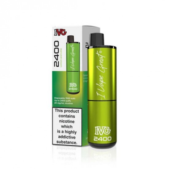 Lemon & Lime | IVG 2400 Disposable Vape