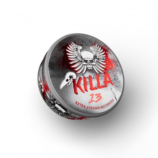 Killa 13 Extra Strong Nicopods 16g(13.2mg Nicotine per pouch)