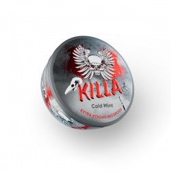 Killa Cold Mint Extra Strong Nicopods 16g(13,2mg Nicotine Per Pouch)