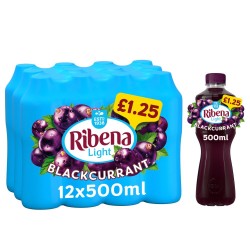 Ribena Blackcurrant NRP ( Light ) 500ml x 12