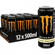 Monster Reserve Energy Drink Orange Dreamsicle 12x500ml