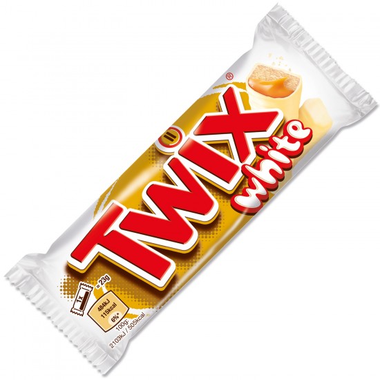 Twix white std 20x46g