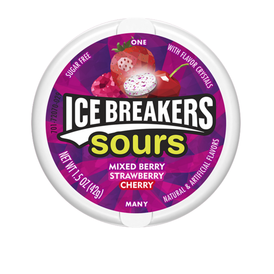 Ice Breakers Fruit Sours 8x42g