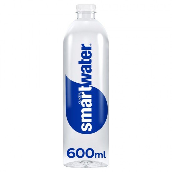 Glacéau Smartwater Bottle 600ml (24 Pack)