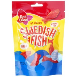 Swedish Fish 100g (EU) Peg Bags - 24CT