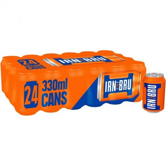 Irn Bru Cans 330ml (24 Pack)