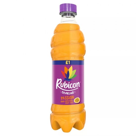 Rubicon Passion Fruit 500ml PM £1x 12 