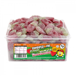 Sweetzone fizzy giant strawberries 7p