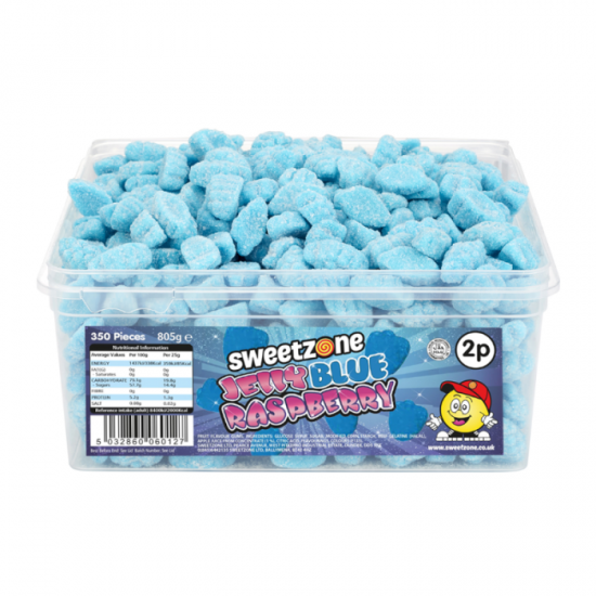 Sweetzone jelly blue raspberry tubs 2p