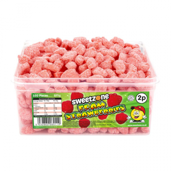 Sweetzone jelly strawberries tubs 2p