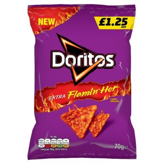 Doritos Extra Flamin Hot 70g