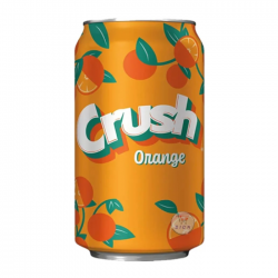 Crush Orange Soda 12 x 355ml Cans