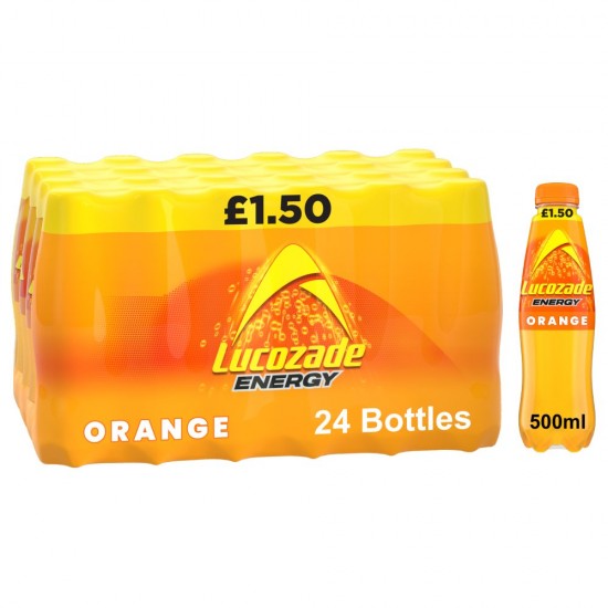 Lucozade Energy Drink Orange 500ml PMP £1.50