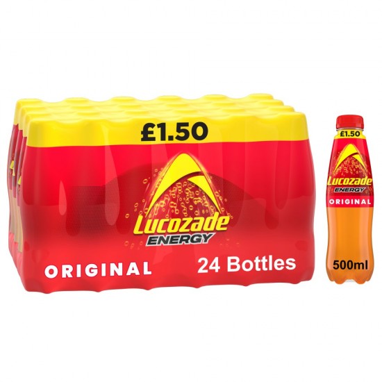 Lucozade Energy Drink Original 500ml PMP £1.50