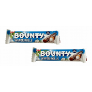 Bounty Wafer Rolls 24x22.5g (Best Before:08/04/2025)