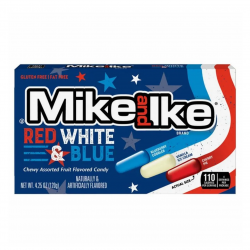 Mike & Ike Red White & Blue theatre box 120g