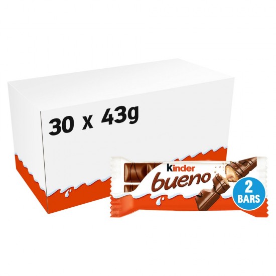 Kinder Bueno Chocolate 43g x 30