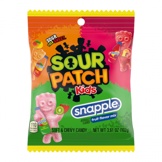 Sour Patch Kids Snapple Peg Bag 102g