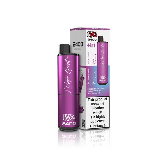 Plum Edition | IVG 2400 Disposable Vape