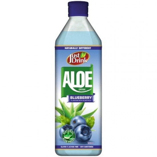 Aloe Drink Blueberry 500ml-12CT