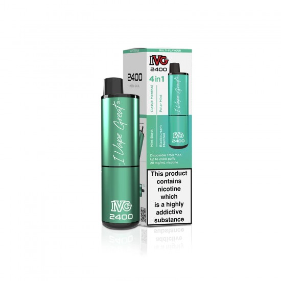 Menthol Edition | IVG 2400 Disposable Vape