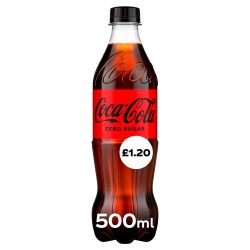 Coca Cola Zero Sugar 500ml £1.20PM