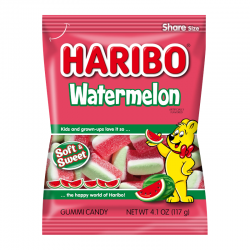 Haribo Peg Bag Watermelon Soft & Sweet(USA) 4.1oz 