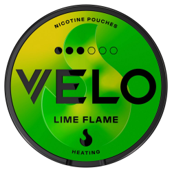 Velo Lime Flame 20 Nicotine Pouches 8mg/Pouch 14g