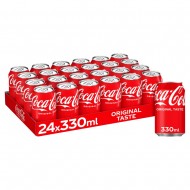 Coke Can GB 330ml - 24CT