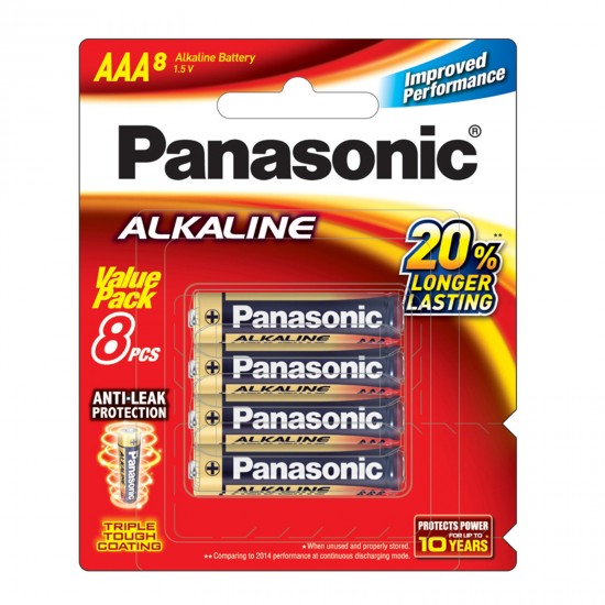 Panasonic AAA 8 pack