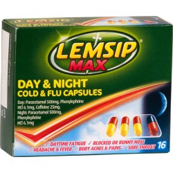 Lemsip Max Cold&Flu 8 Capsules Per Pack