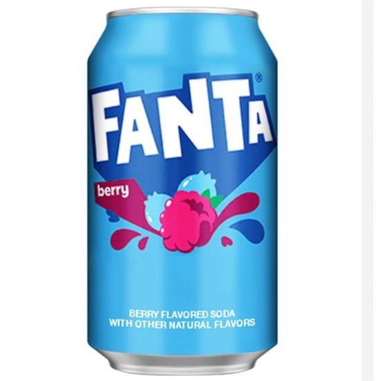 Fanta Berry Flavour USA Cans 355ml