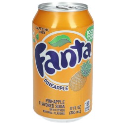 Fanta Pineapple Flavour USA Cans 355ml