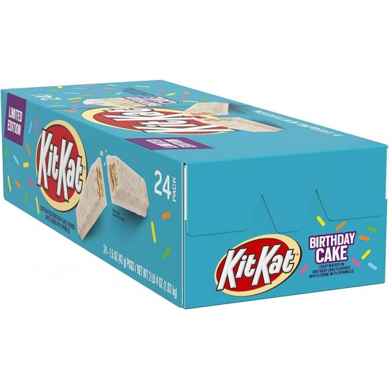 Kit Kat Limited Edition Birthday Cake 1.5oz (42g) - 24CT