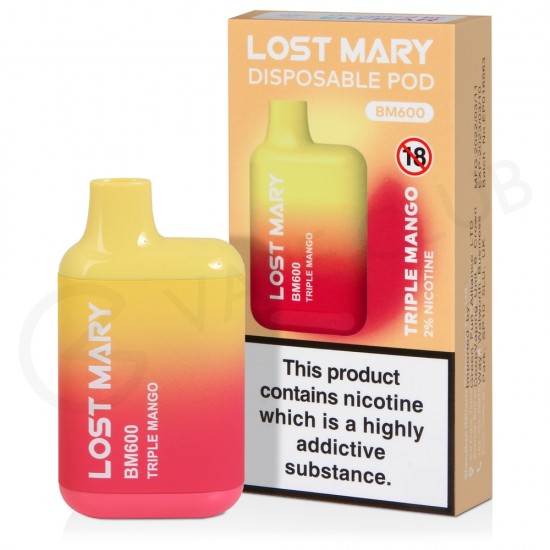 Lost Mary 600 Puffs - Triple mango