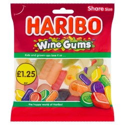 HARIBO Wine Gums 140g PM£1.25