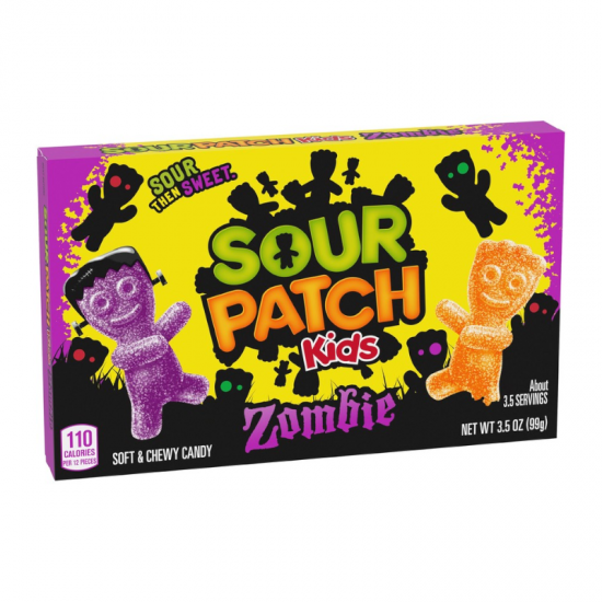 Sour Patch Kids Zombie Theatre Box 3.5oz (99g) - 12CT