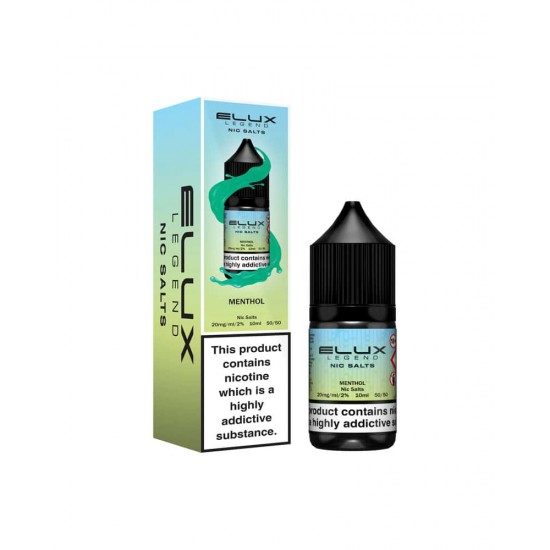 Menthol Nic Salt E-Liquid by Elux Legend 10ml-20mg