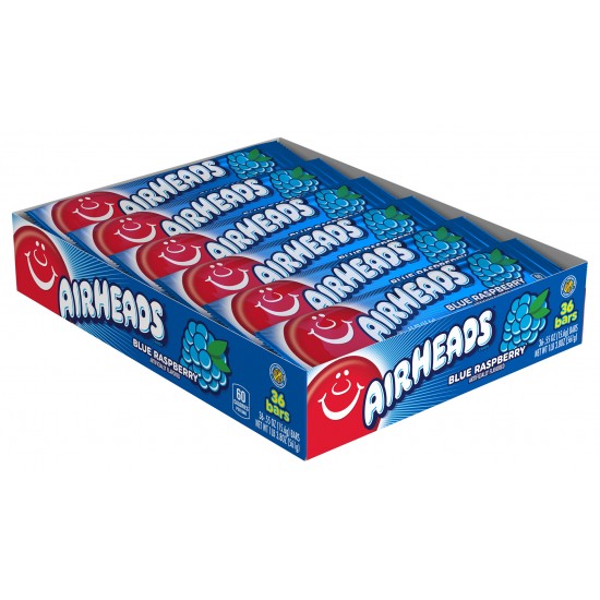 Airheads Blue Raspberry Bar - 0.55oz (15.6g)