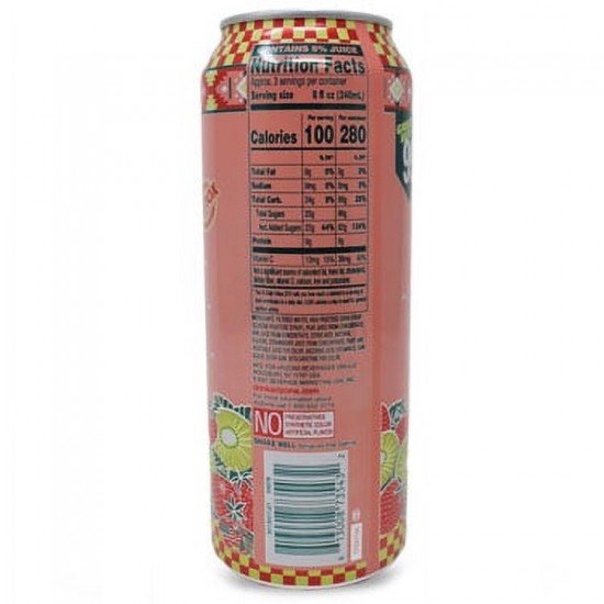 Arizona Kiwi Strawberry Fruit Juice Cocktail Cans 650ml