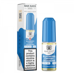 Blueberry Cherry Cranberry Nic Salt E-Liquid by Bar Juice 5000 Salts 10ml-20mg