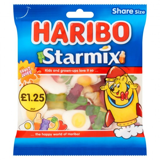 Haribo Starmix 140g PM£1.25